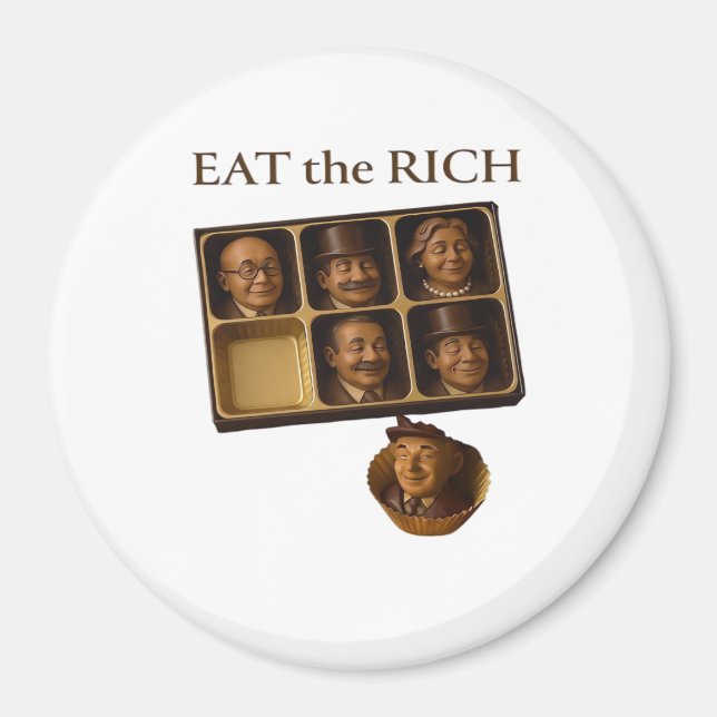 Imã Eat The Rich Classic (Frente)