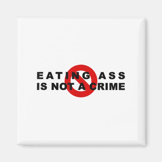 Imã Eating Is Not A Crime Funny Quote Motivational Sar (Frente)