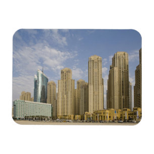 Ímã EAU, Dubai, Marina. Residência na praia de Jumeir