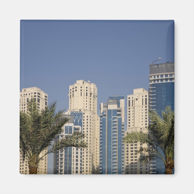 Imã EAU, Dubai. Torres de Jumeirah Beach Residence (Frente)