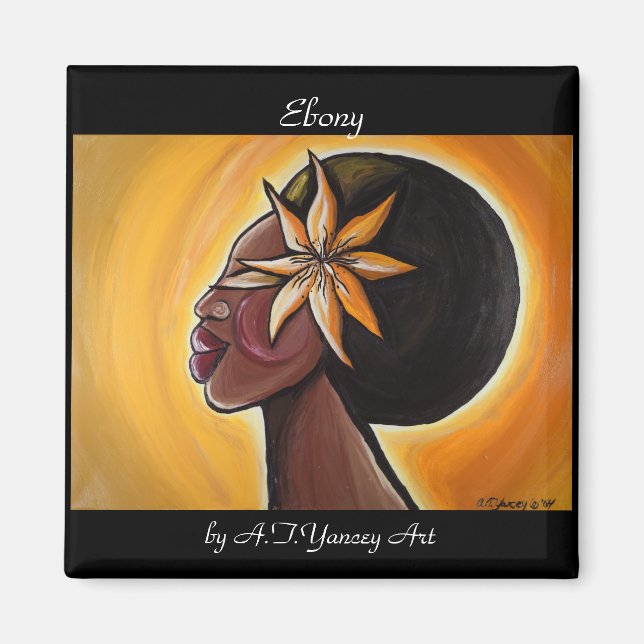 Imã Ebony Magnet (Frente)