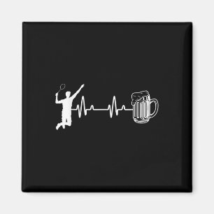 Imã Ecg Hearminton Player Shuttle Sports Smas