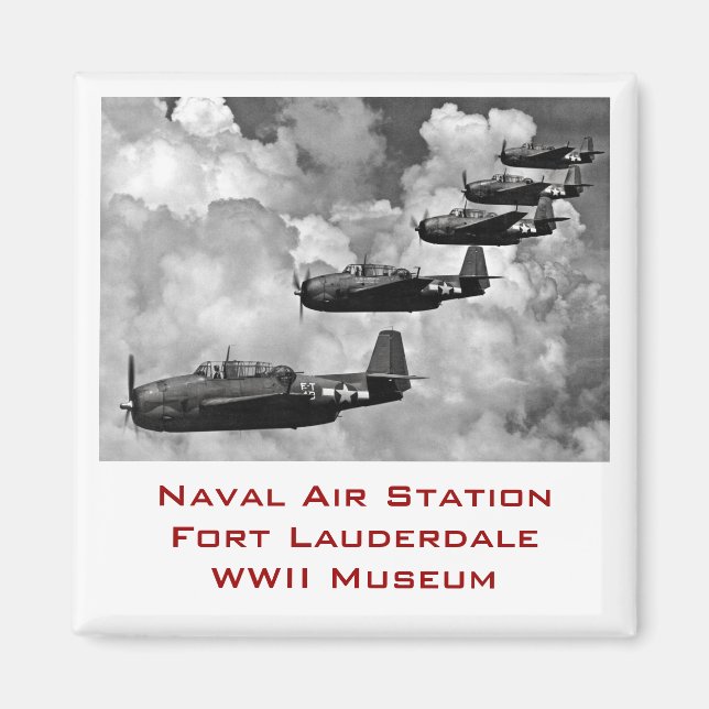 Imã Echelon de aviões (Frente)