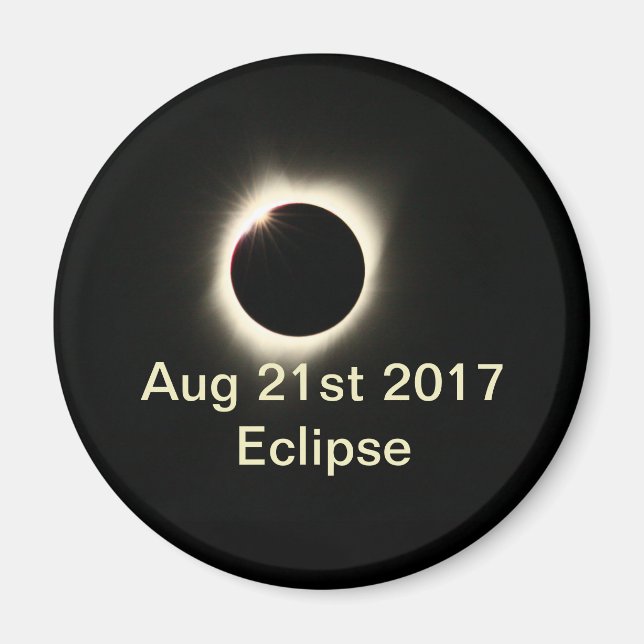 Imã Eclipse do ímã redondo de 2017 standard, 2¼ polega (Frente)