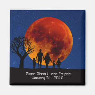 Imã Eclipse lunar 2018 da lua do sangue