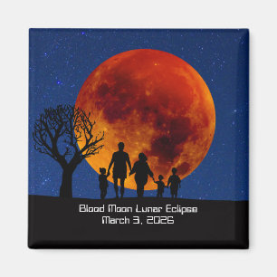Imã Eclipse Lunar Lua de Sangue 2026