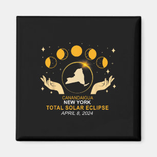 Imã Eclipse Solar 2024 040824 Eclipse 2024