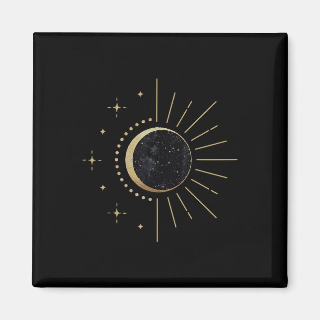 Imã Eclipse Solar 2024 Caminho Da Totalidade Solar Tot (Frente)