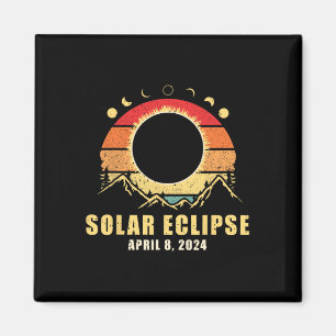 Imã Eclipse Solar 2024 Eclipse Solar Total abril 8 202