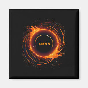 Imã Eclipse Solar 2024 Eclipse Sun Total