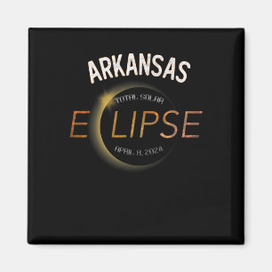 Imã Eclipse Solar 2024 Estado Total do Eclipse Solar A