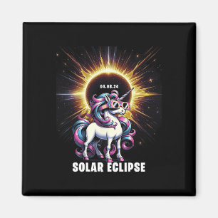 Imã Eclipse Solar 2024 Total Eclipse 8 de abril 24 uni