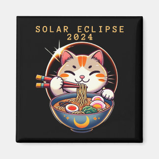 Imã Eclipse Solar 8 de Abril de 2024 Astronomia Gato K