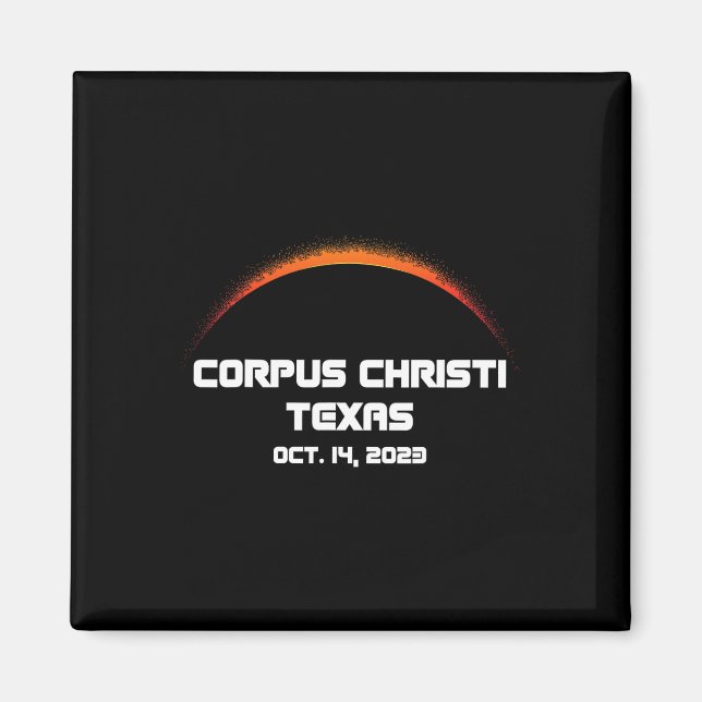 Imã Eclipse Solar Anular S Corpus Christi Queda (Frente)