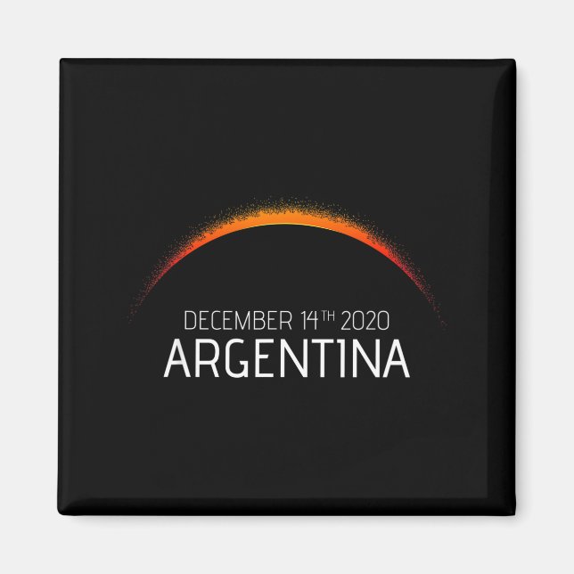 Imã eclipse solar argentina 2020 eclipse solar argenti (Frente)