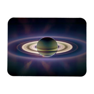 Ímã Eclipse solar de Saturn da nave espacial de