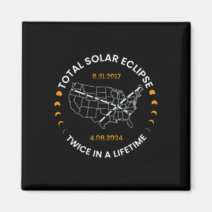 Imã Eclipse Solar Duas Vezes Na Vida 2024 Total Solar