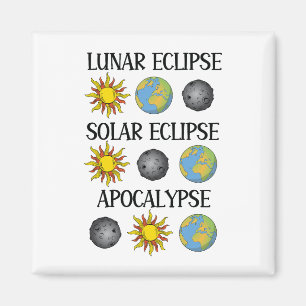 Imã Eclipse Solar Eclipse Solar Apocalypse Espaço Engr