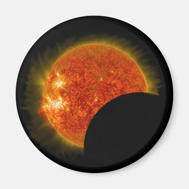 Imã Eclipse Solar em Andamento (Frente)