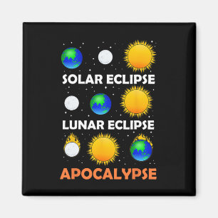Imã Eclipse Solar Espaço do Professor de Ciência Lunar