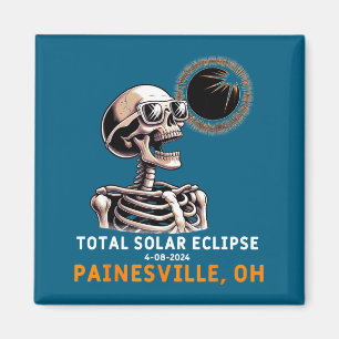 Imã Eclipse Solar Esqueleto Painesville Ohio