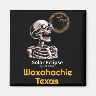 Imã Eclipse Solar Esqueleto Waxahachie Texas