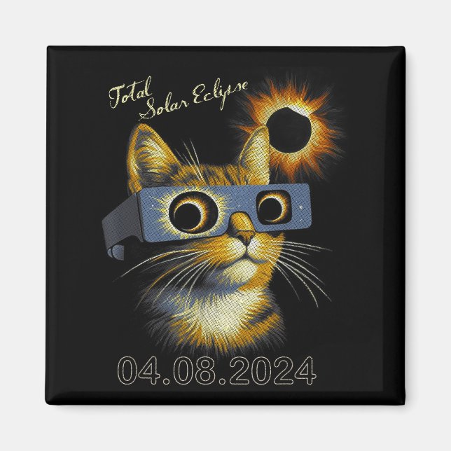 Imã Eclipse Solar Fofinho Eclipse Solar Total (Frente)