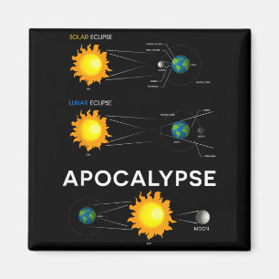 Imã Eclipse Solar Lunar Acalypse Educacional Espaço