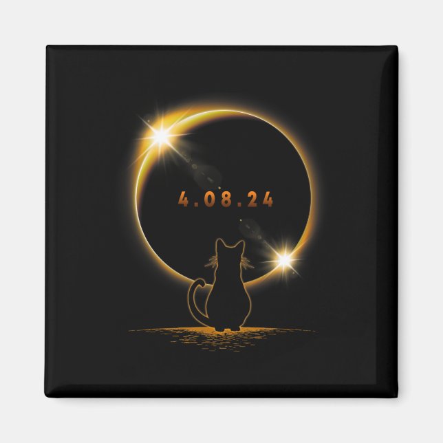 Imã Eclipse Solar T Óculos Eclipse Solares Vestindo Ga (Frente)