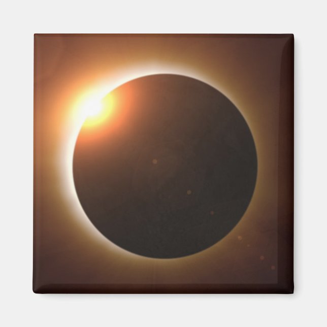Imã Eclipse Solar Total (Frente)