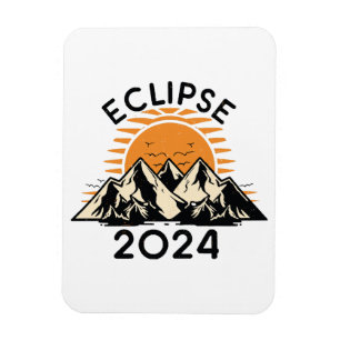 Ímã Eclipse Solar Total 2024