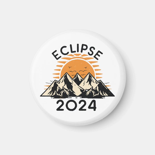 Imã Eclipse Solar Total 2024 (Frente)