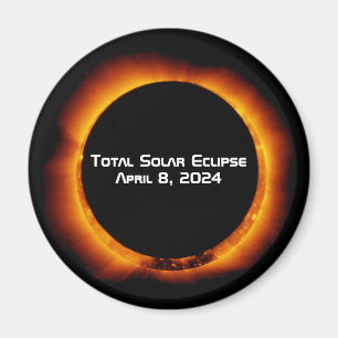 Imã Eclipse Solar Total 2024