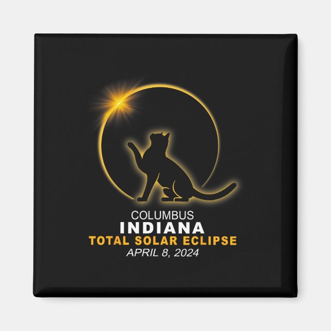 Imã Eclipse Solar Total 2024 (Frente)