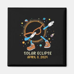 Imã Eclipse Solar Total 2024 Diversão De Batida Para C