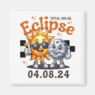 Imã Eclipse Solar Total 2024 Kids De Eclipse Solar Cut
