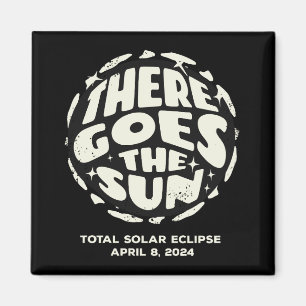 Imã Eclipse Solar Total 2024 Lá Vem o Sol