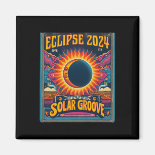 Imã Eclipse Solar Total 8 de abril de 2024 Norte