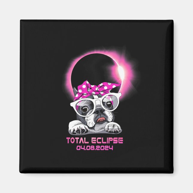 Imã Eclipse Solar Total abril 8 2024 3 (Frente)