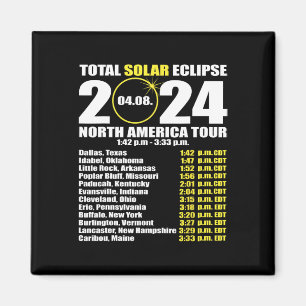 Imã Eclipse Solar Total Abril 8 Caminho Do Eclipse 3