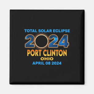 Imã Eclipse Solar Total Clinton Ohio 2024