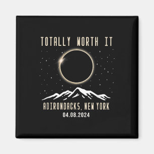 Imã Eclipse Solar Total de Nova Iorque 2024