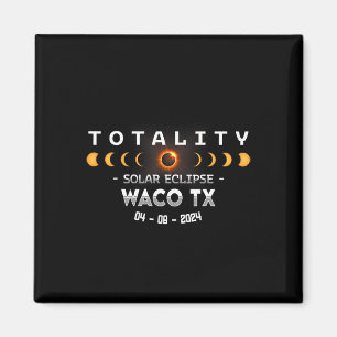 Imã Eclipse Solar Total em Waco Tx 2024