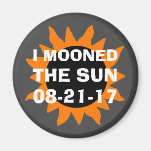 Imã Eclipse solar total eu Mooned o Sun
