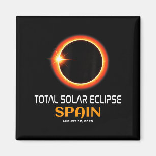 Imã Eclipse Solar Total na Espanha 2026 12 de Agosto