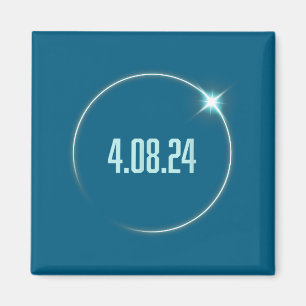Imã Eclipse Total da América Engraçado 4.08.24 Eclipse