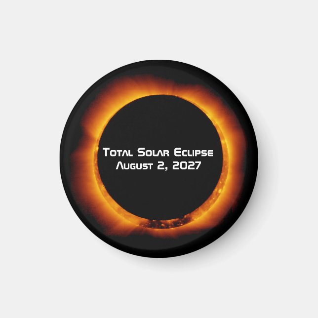 Imã Eclipse Total do Século 2027 (Frente)