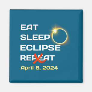 Imã Eclipse Total do Sol de 2024 na América - Totalida
