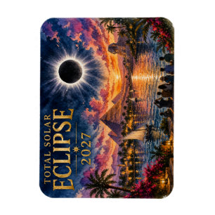 Ímã Eclipse Total Solar 2027 Egito