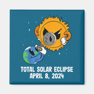 Imã Eclipse Total Solar Cute Juventude América